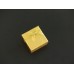 Boîte emballage cadeau nœud papillon doré 5 x 5 x 3.1 cm